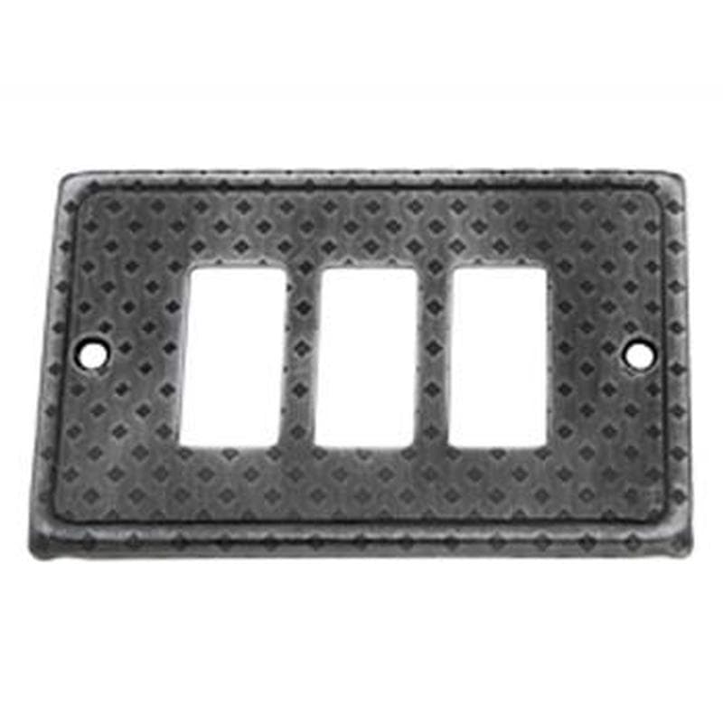 Coprinterruttore 3 fori in Ferro - Immagine 1