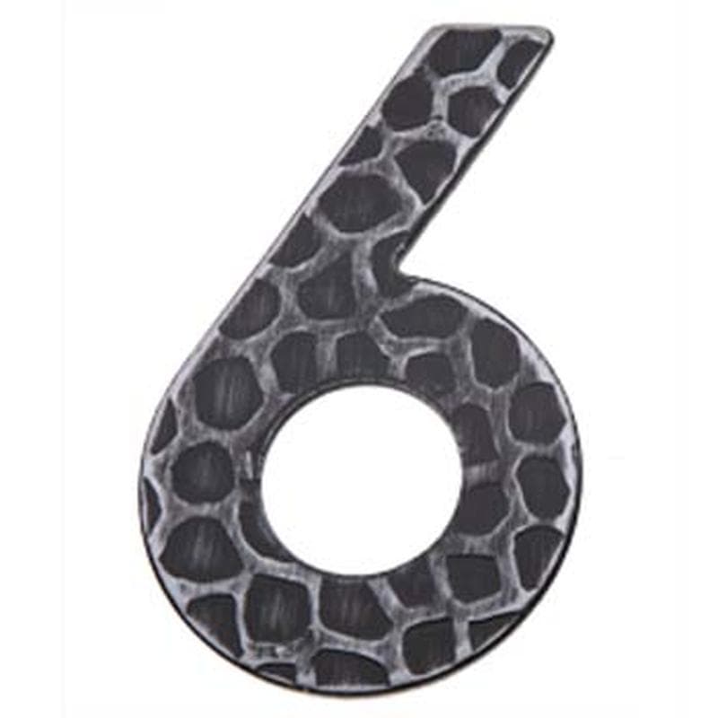 Numero civico 6 in Ferro - Immagine 1