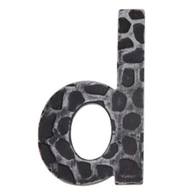 Lettera civica d in Ferro - Immagine 1