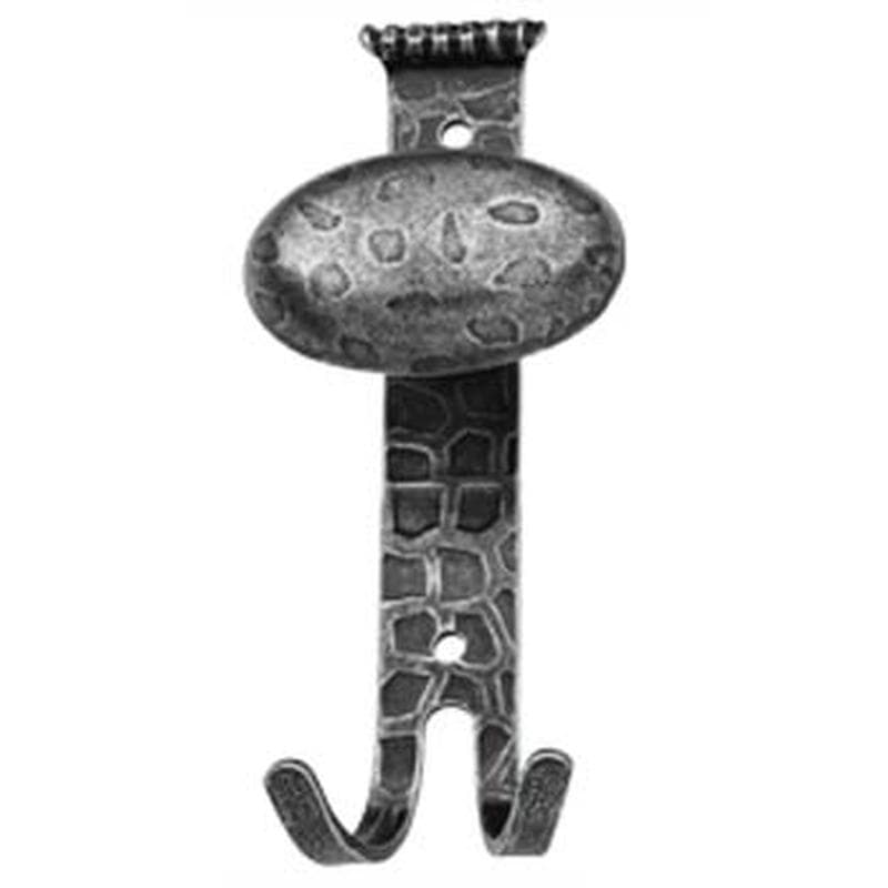 Appendiabiti con gancio doppio e cappelliera in Ferro - Immagine 1