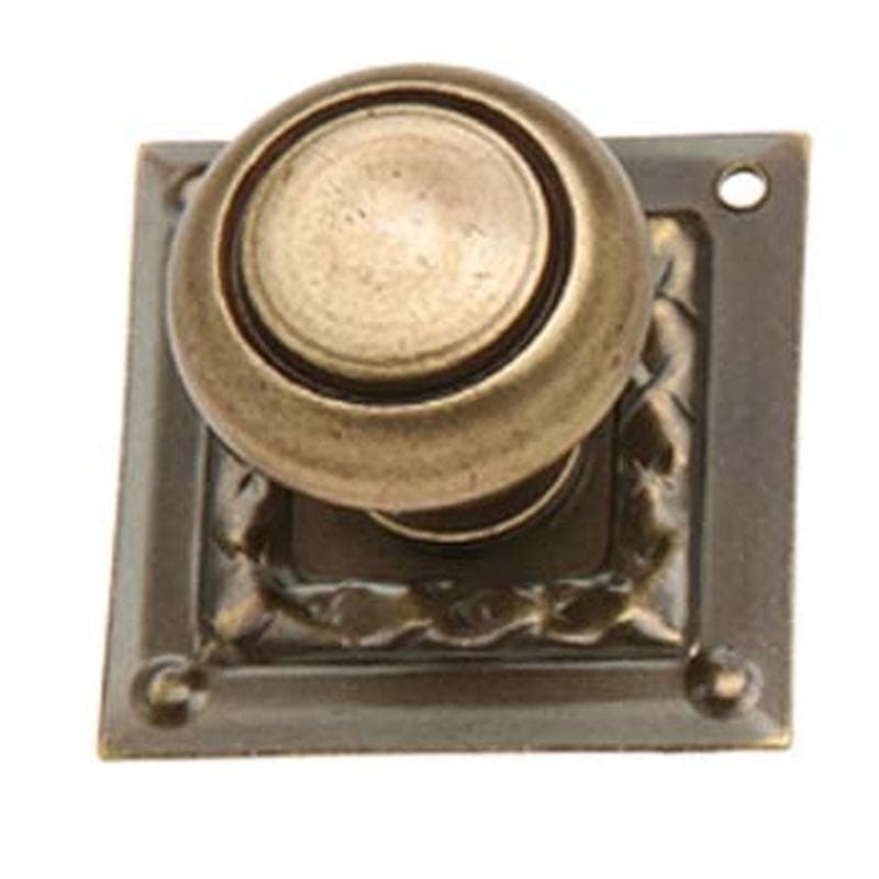 Pomolo con placca quadrata