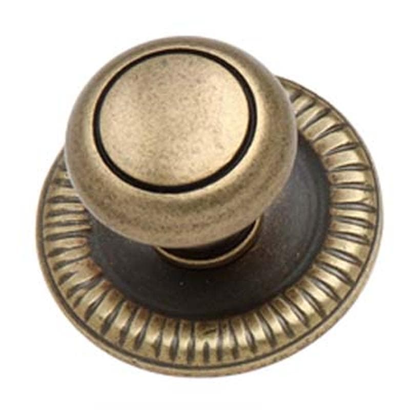 Pomolo su rosetta in Ottone - Immagine 1