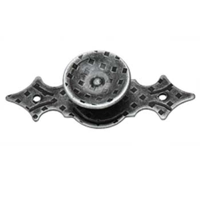 Pomolo con placca in Ferro - Immagine 1