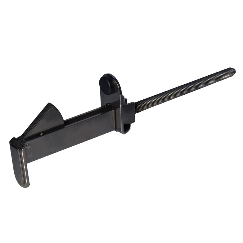 Nero  • Inox AISI 316 • Vite 135 mm - per anta singola 