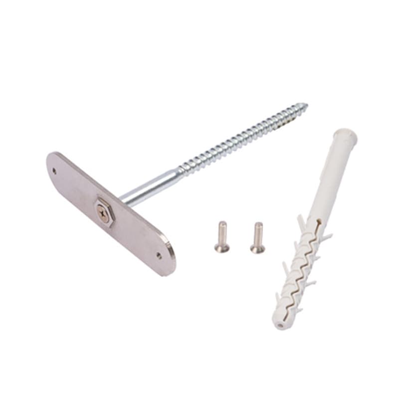 Supporto per cappotto a vite per fermapersiane a caduta in Inox AISI 316 - Immagine 1