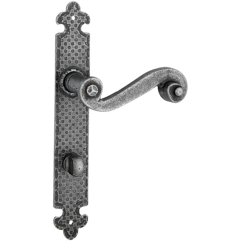 Maniglia con placca in Ferro - Immagine 1