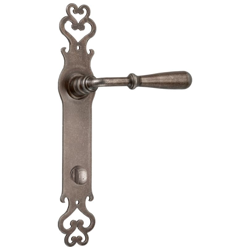 Ruggine  • Ferro • Nottolino wc -  senza molla di ritorno 