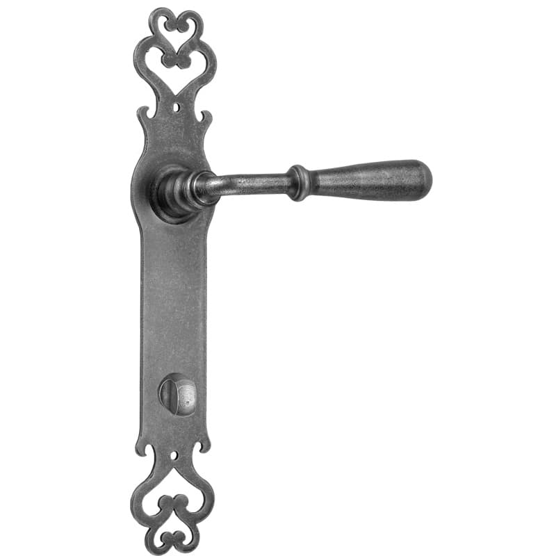 Maniglia con placca in Ferro - Immagine 1