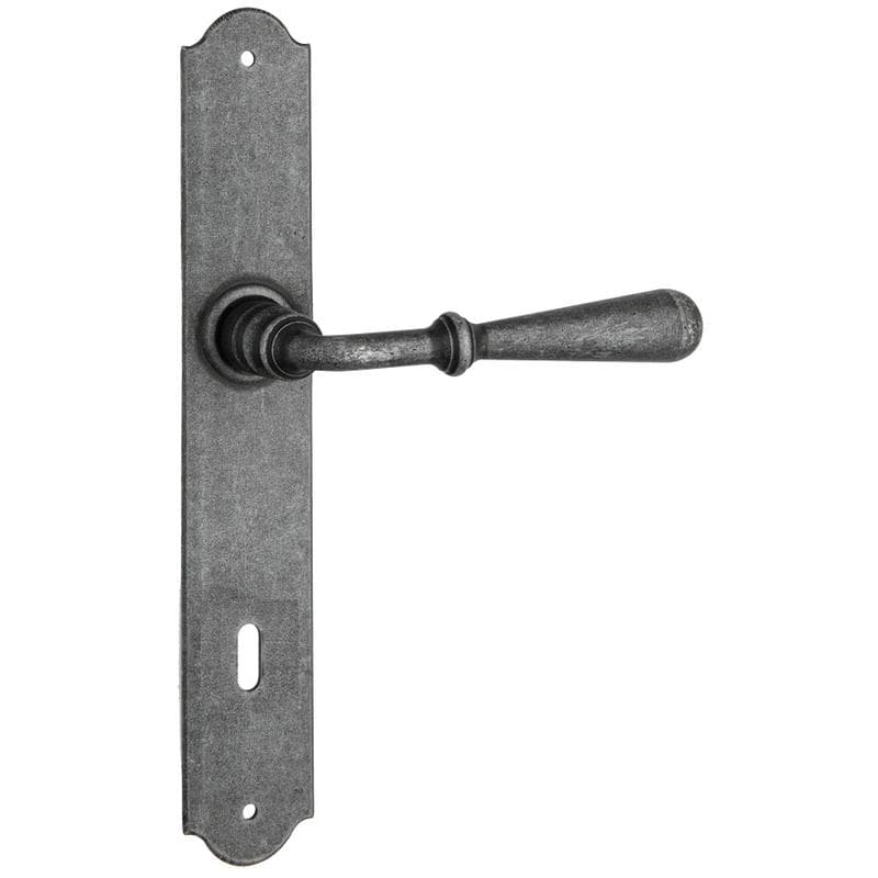 Maniglia con placca in Ferro - Immagine 1