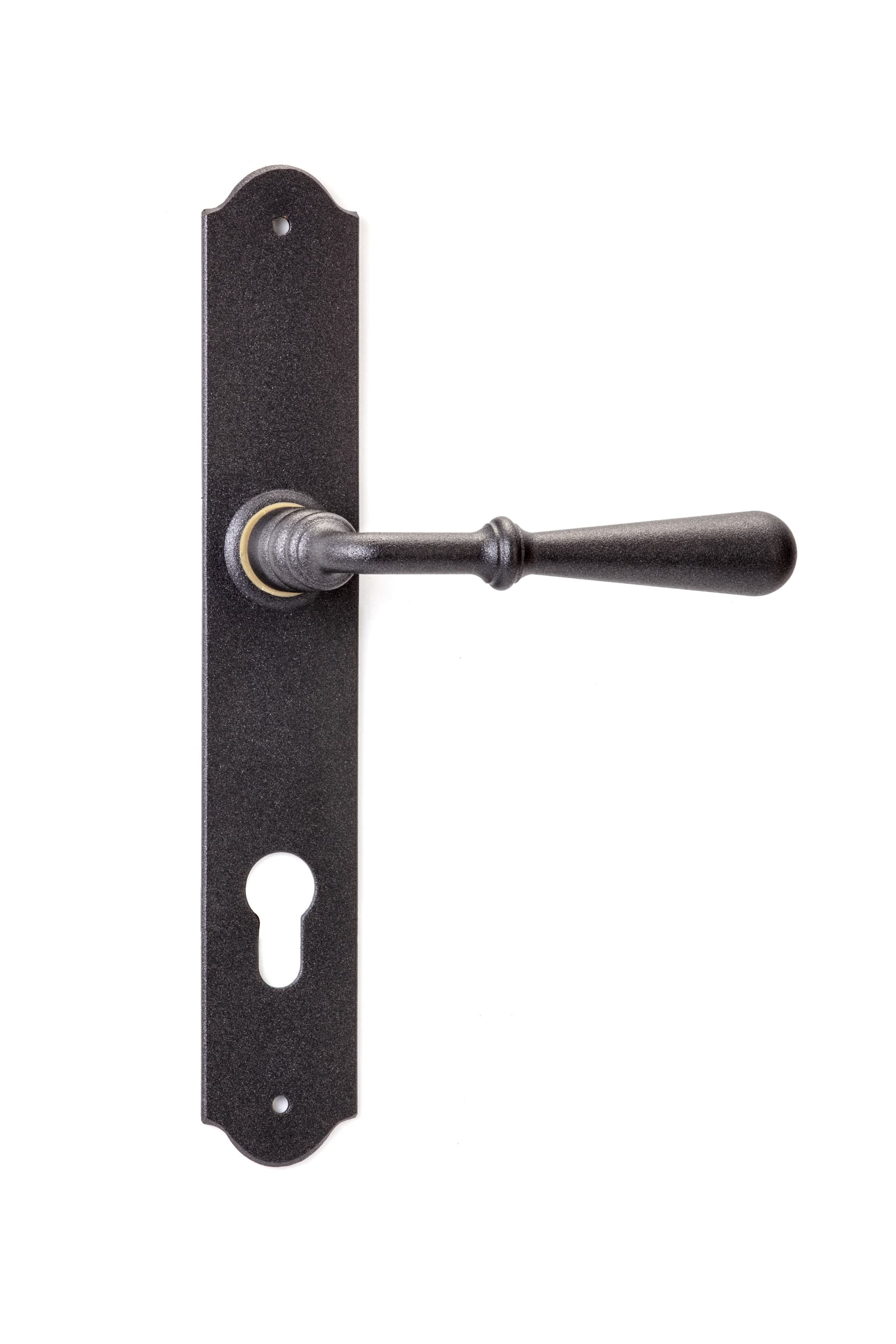 Grafite • Ferro • Foro cilindrico - placca ristretta