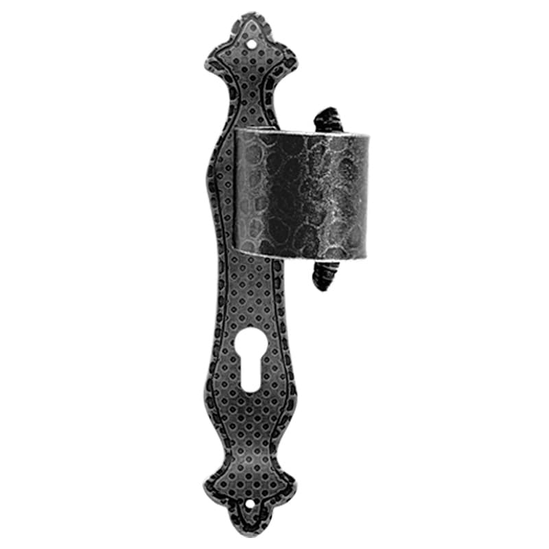 Maniglione reversibile con placca in Ferro - Immagine 1