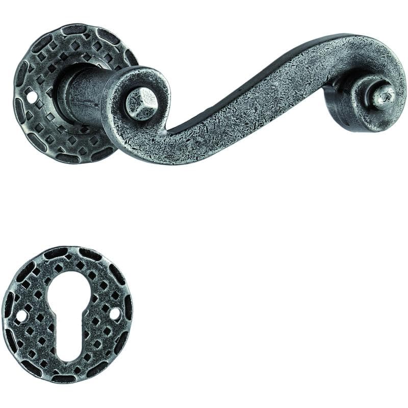 Silver  • Ferro • Foro cilindrico -  con molla di ritorno 