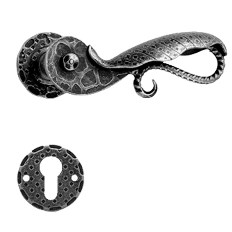 Silver • Ferro • Foro cilindrico -  con molla di ritorno