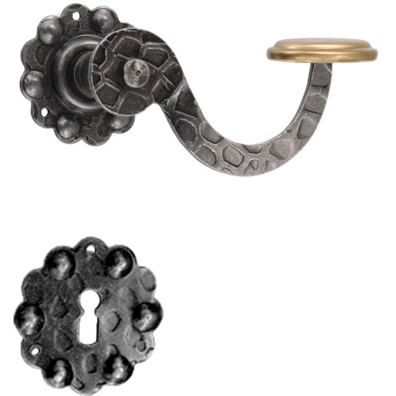 Silver  • Ferro • Foro normale -  con molla di ritorno 